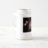 Cartwheel Galaxy, James Webb Space Telescope Bierglas (Vorderseite Links)