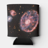 Cartwheel Galaxy, James Webb Space Telescope Dosenkühler (Rückseite)