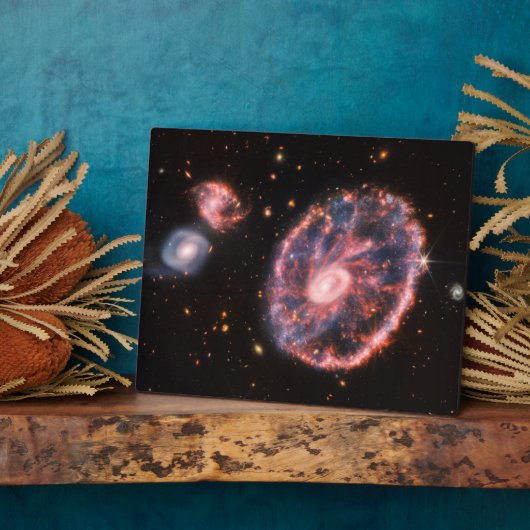 Cartwheel Galaxy, James Webb Space Telescope Fotoplatte (Seite)