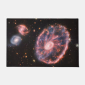 Cartwheel Galaxy, James Webb Space Telescope Fußmatte (Vorderseite)