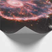 Cartwheel Galaxy, James Webb Space Telescope Geschenkpapier (Ecke)