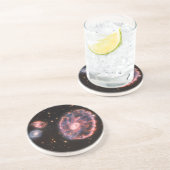 Cartwheel Galaxy, James Webb Space Telescope Getränkeuntersetzer (Seite)