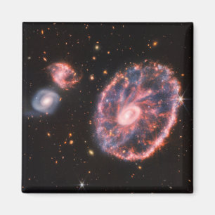Cartwheel Galaxy, James Webb Space Telescope Magnet