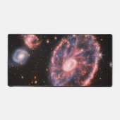 Cartwheel Galaxy, James Webb Space Telescope Schreibtischunterlage (Vorderseite)