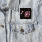 Cartwheel Galaxy JWST James Webb Space Telescope Button (Beispiel)