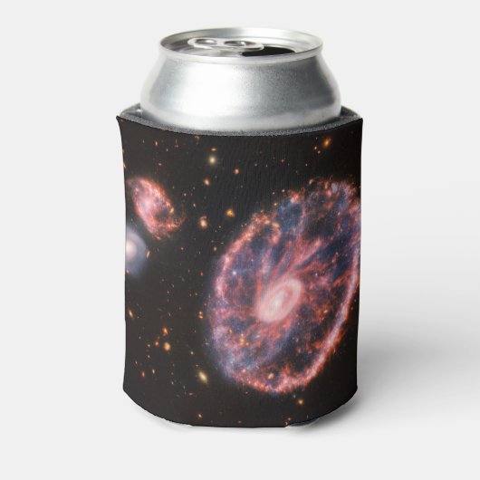 Cartwheel Galaxy JWST James Webb Space Telescope Dosenkühler (Kanne Rückseite)