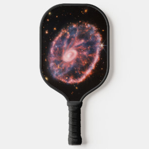 Cartwheel Galaxy JWST James Webb Space Telescope Pickleball Schläger