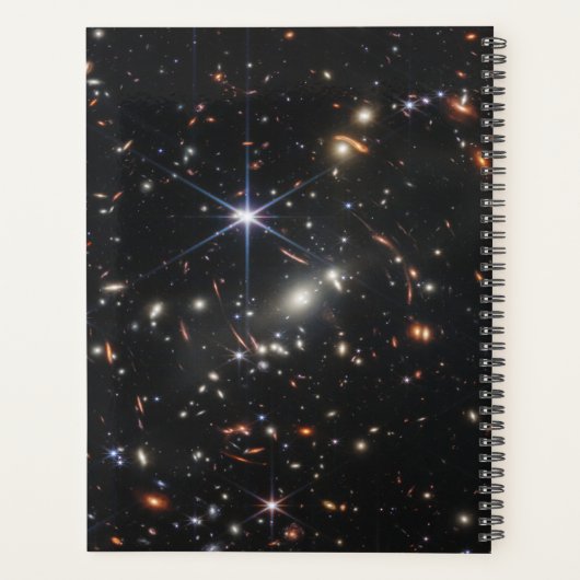 Cartwheel Galaxy JWST James Webb Space Telescope Planer (Rückseite)