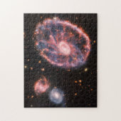 Cartwheel Galaxy JWST James Webb Space Telescope Puzzle (Vertikal)