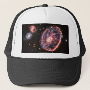 Cartwheel Galaxy JWST James Webb Space Telescope Truckerkappe