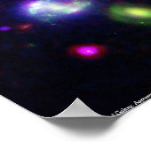 Cartwheel Galaxy Poster (Ecke)