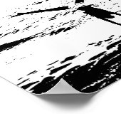 Cartwheel mit inspirierendem Zitat | Poster (Ecke)