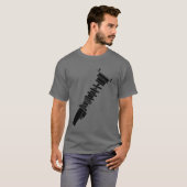 Caruning Coilover Federn Lifestyle-Geschenk T-Shirt (Vorne ganz)
