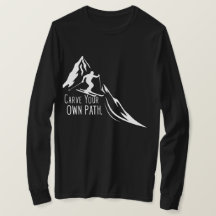 Carve your own Path Men's Long Sleeve T - Shirt