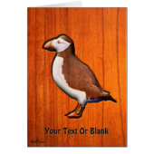 Carved Atlantic Puffin (Vorne)