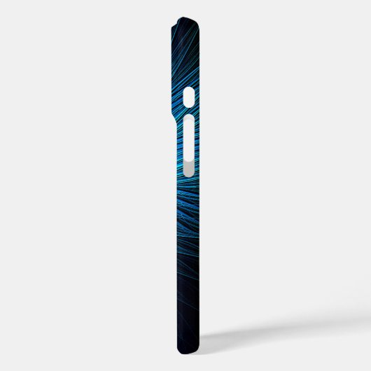 Carved Blue Star Case-Mate iPhone Hülle (Rückseite / Links)