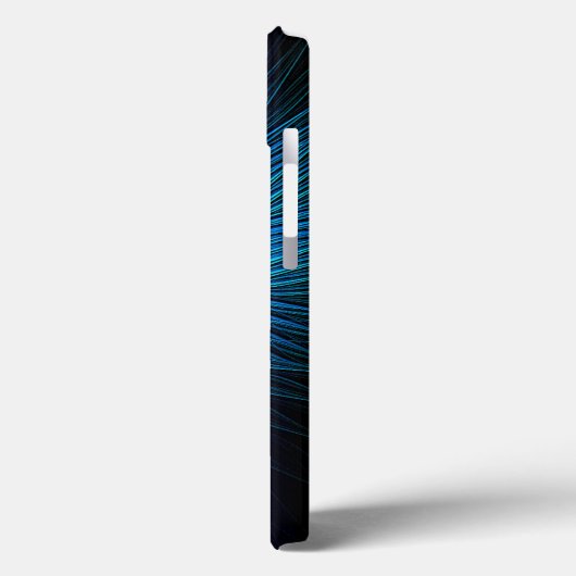 Carved Blue Star Case-Mate iPhone Hülle (Rückseite / Links)