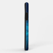 Carved Blue Star Case-Mate iPhone Hülle (Hinten/Rechts)