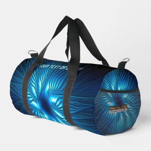 Carved Blue Star Duffle Bag (Rechte Ecke)