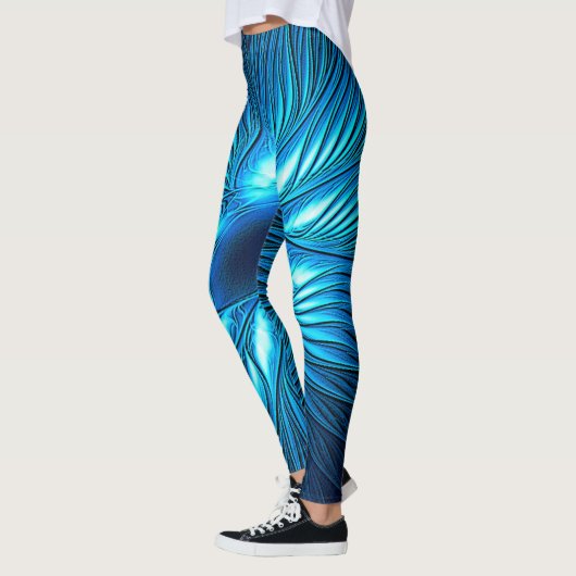 Carved Blue Star Leggings (Links)