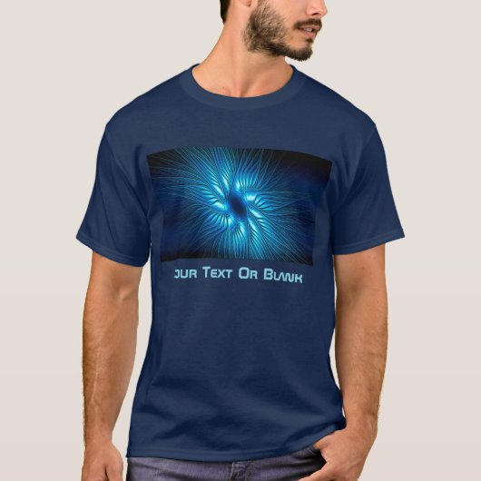 Carved Blue Star T-Shirt (Vorderseite)