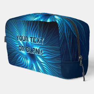 Carved Blue Star Waschbeutel