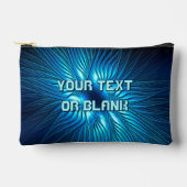 Carved Blue Star Zubehörtasche (Vorderseite)