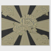 Carved Erntedank Türkei - Geschenkpapier (Flach)