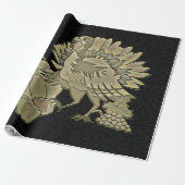 Carved Erntedank Türkei - Geschenkpapier (Ungerollt)