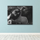Carved Eternity #Abstract #Love #Feels #Statues Leinwanddruck (Insitu (Holzboden))