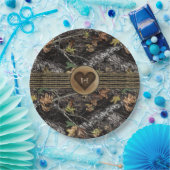 Carved Heart Junting Camouflage Party Teller for S (Party)