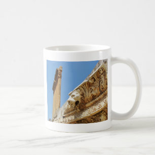Carved Lion's Head in Baalbek Kaffeetasse
