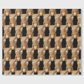 Carved Maori Tiki Face Thunder_Cove Geschenkpapier (Flach)