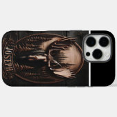 Carved Moose Portrait Case-Mate iPhone Hülle (Rückseite (Horizontal))