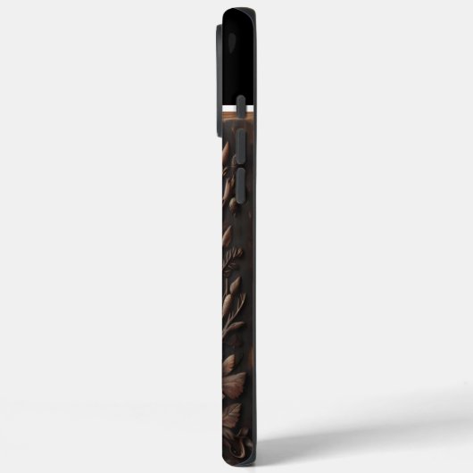 Carved Moose Sign Case-Mate iPhone Hülle (Rückseite / Links)