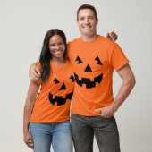 Carved Pumpkin Head T-Shirt (Unisex)