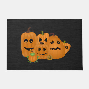Carved Pumpkins Doormat Fußmatte