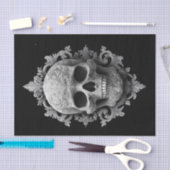 Carved Skull Seidenpapier (Handwerk)