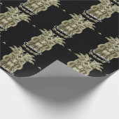 Carved Tiki Sculpture Thunder Geschenkpapier (Ecke)