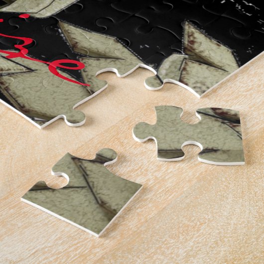 Carved Tiki Sculpture Thunder Puzzle (Seite)