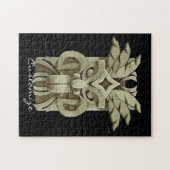 Carved Tiki Sculpture Thunder Puzzle (Horizontal)