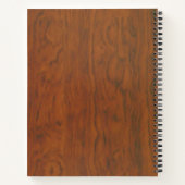 Carved Wood Shalom Notizblock (Rückseite)