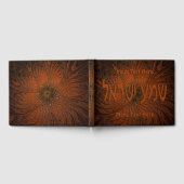 Carved Wood Shema Yisrael Gästebuch (Voll)