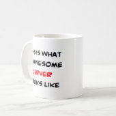 Carver, phantastisch kaffeetasse (Vorderseite Links)