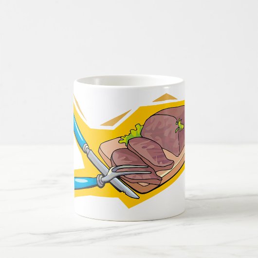 Carving Meat Kaffeetasse