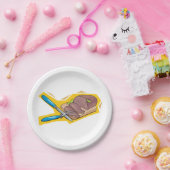 Carving Meat Pappteller (Party)