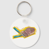 Carving Meat Schlüsselanhänger (Vorderseite)