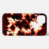 Carvingfeuer auf dunklem Hintergrund Case-Mate iPhone Hülle (Rückseite (Horizontal))