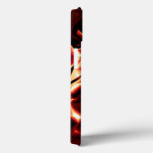 Carvingfeuer auf dunklem Hintergrund Case-Mate iPhone Hülle (Rückseite / Rechts)