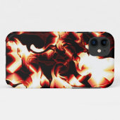 Carvingfeuer auf dunklem Hintergrund Case-Mate iPhone Hülle (Rückseite (Horizontal))